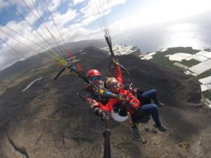 canaries paragliding